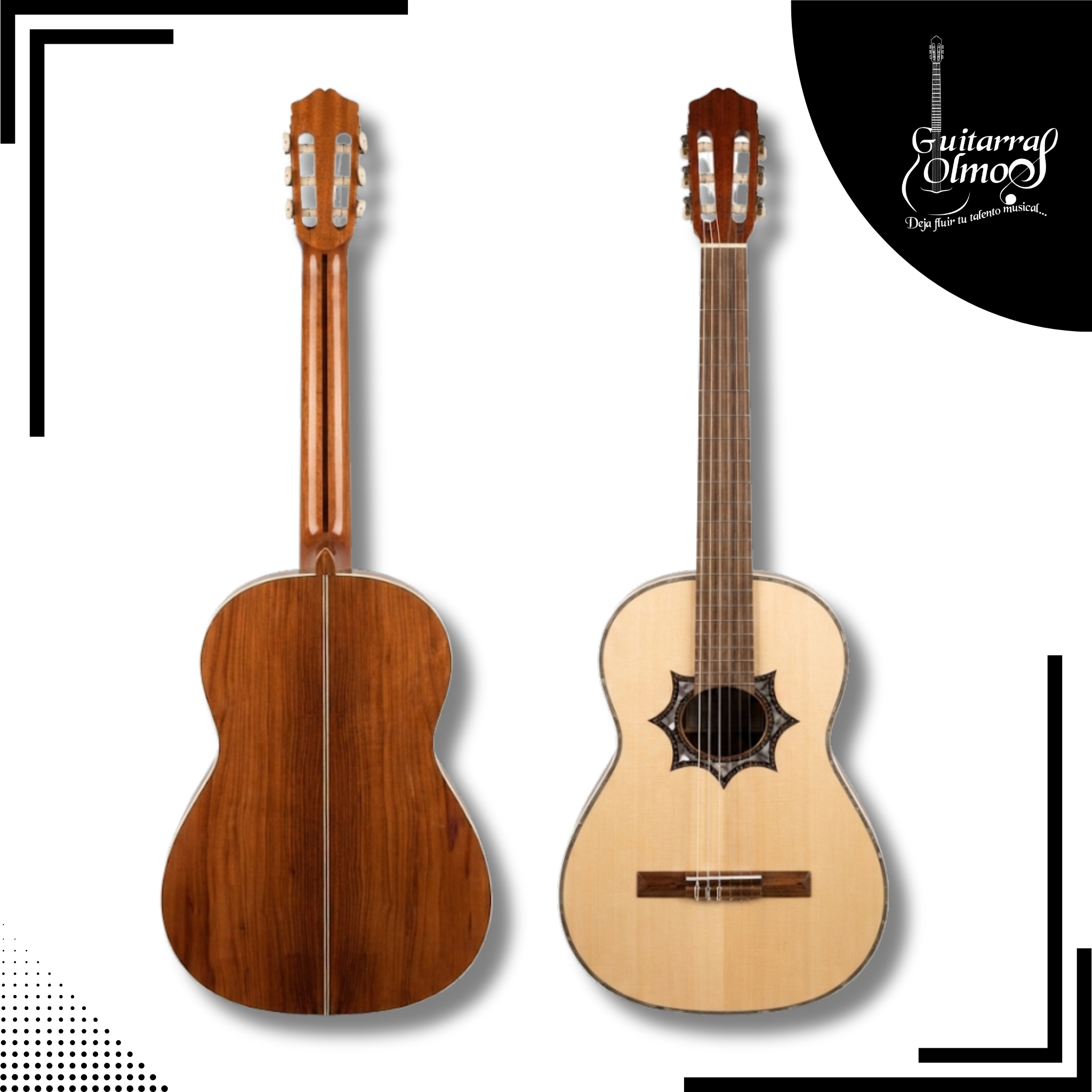 Guitarra Clásica de palo escrito