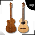 Guitarra Cutaway de palo escrito