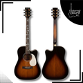 Guitarra Electroacustica Texana Mccartney Sunburst