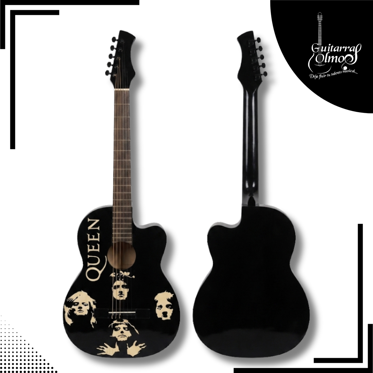 Guitarra Rockera de aguacate