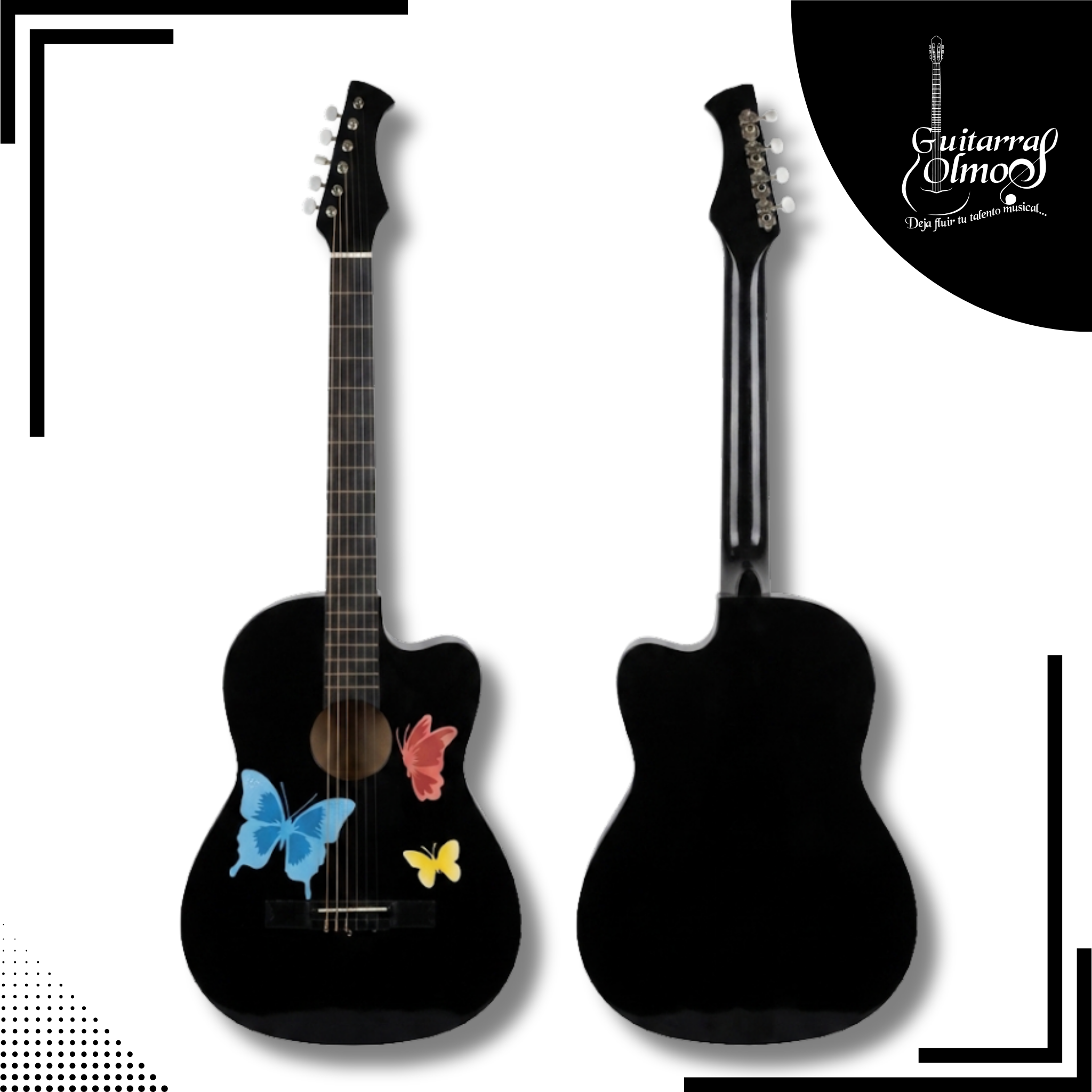 Guitarra Rockera de aguacate