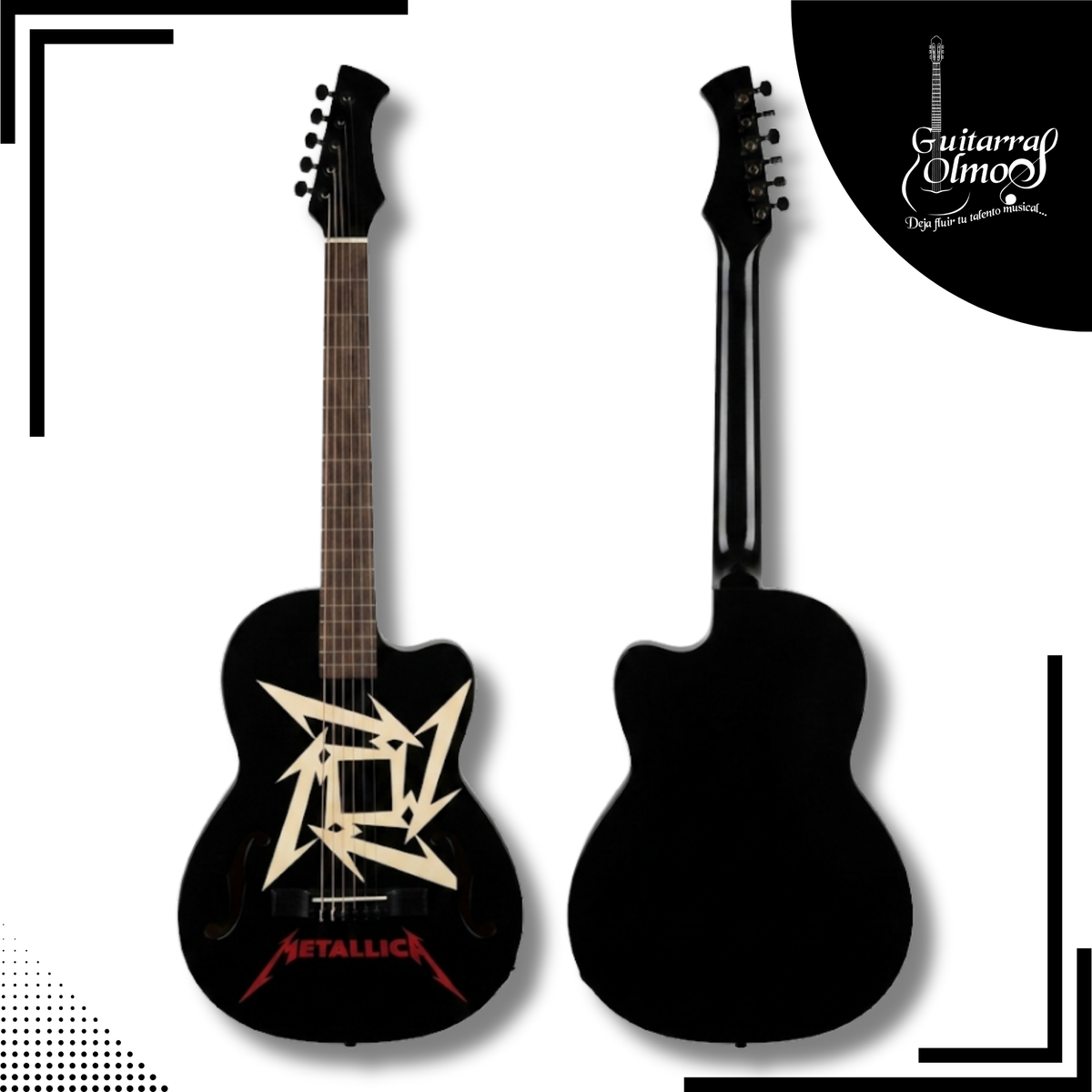 Guitarra Rockera de aguacate