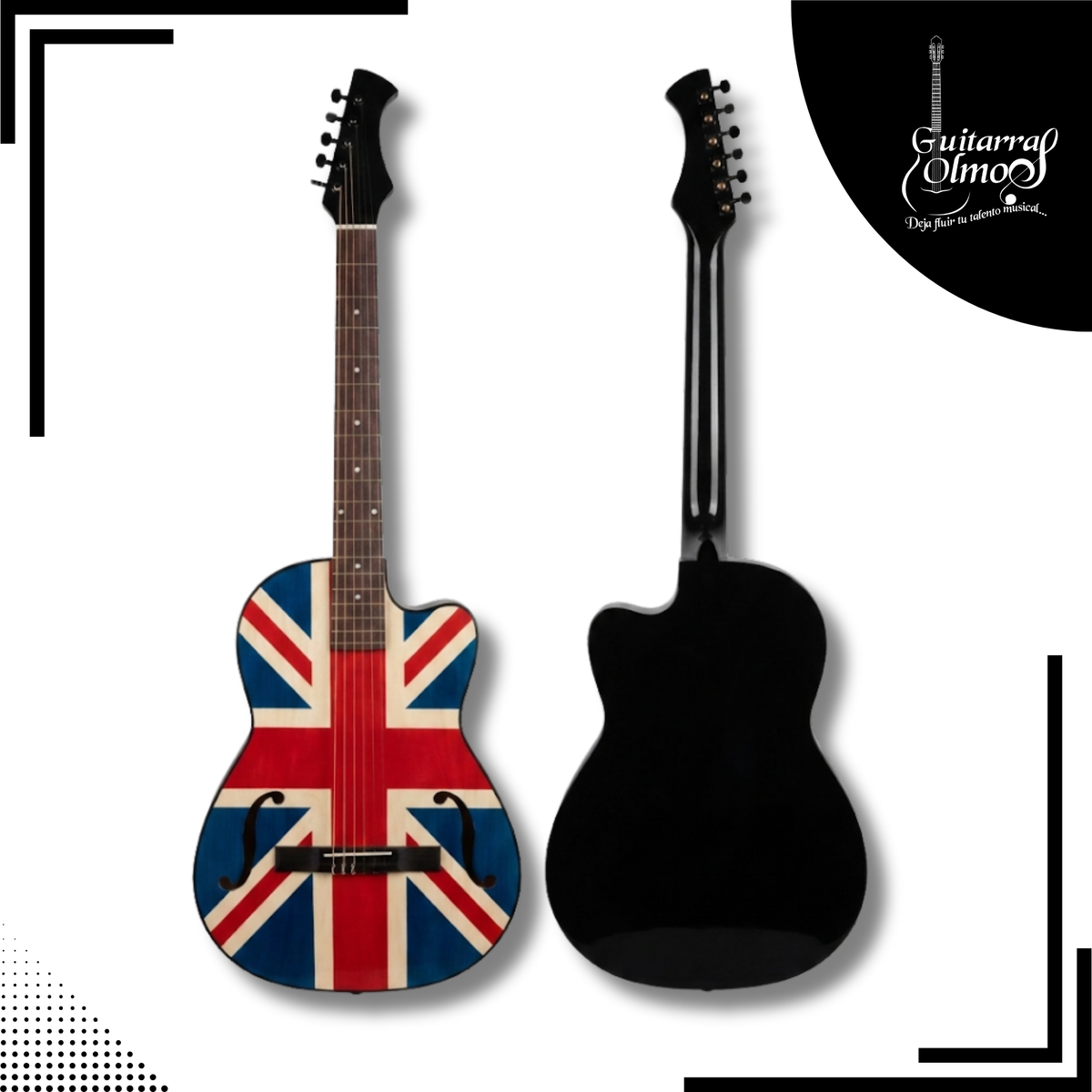 Guitarra Rockera de aguacate