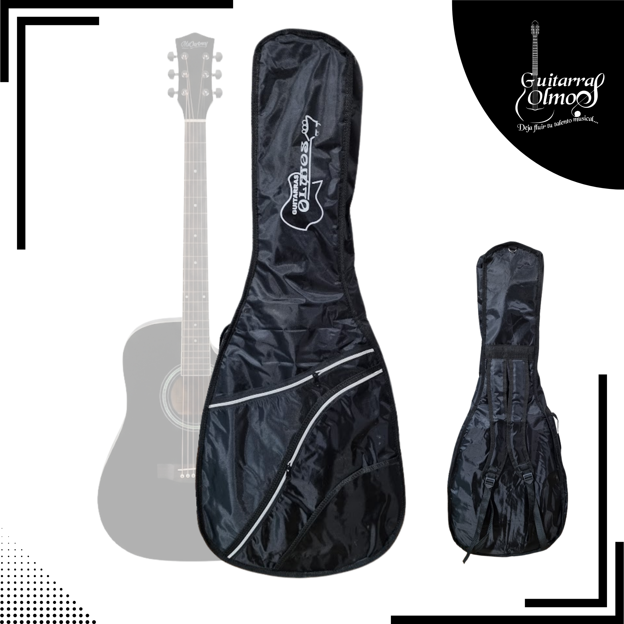 Funda para guitarra reforzada