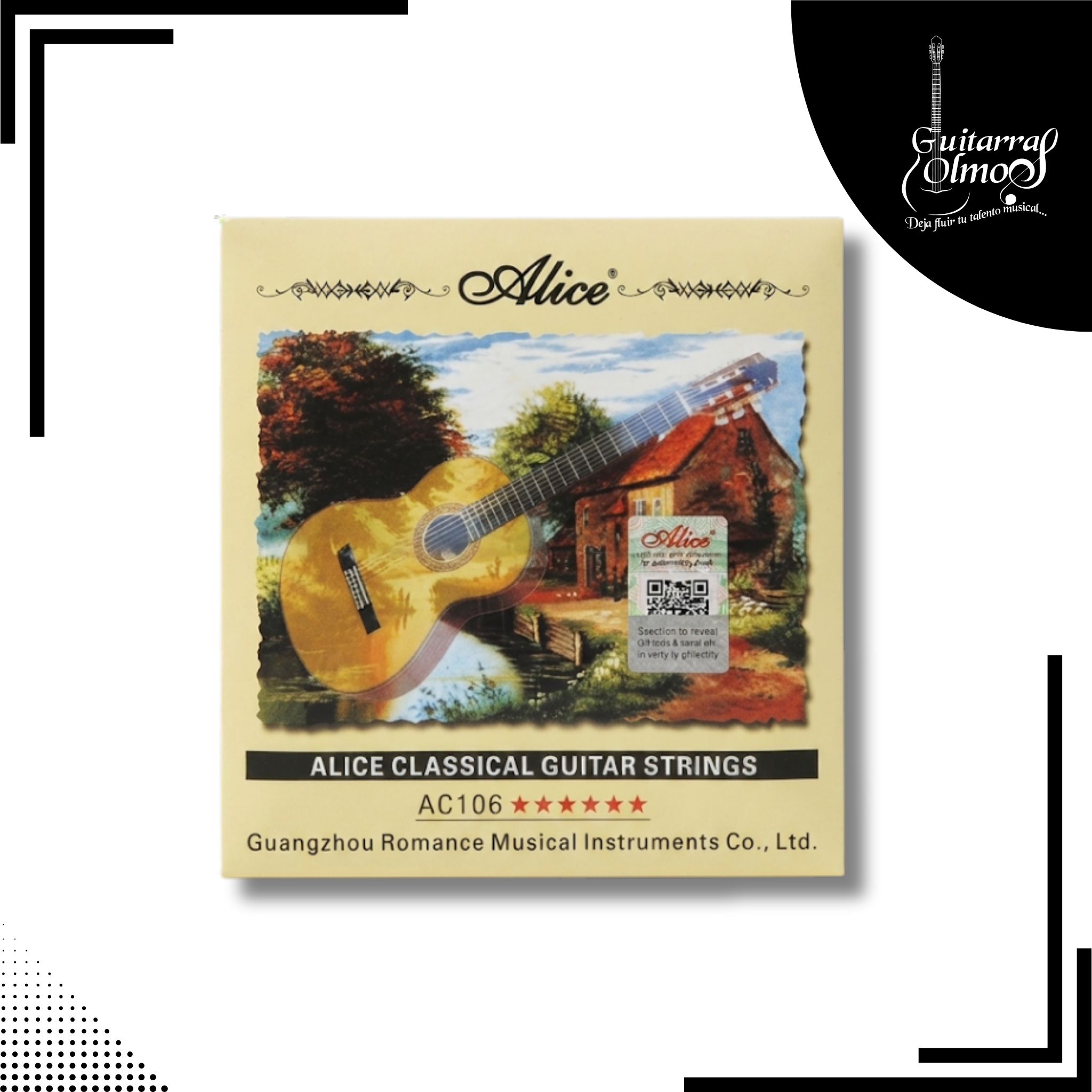 Cuerdas para guitarra Alice