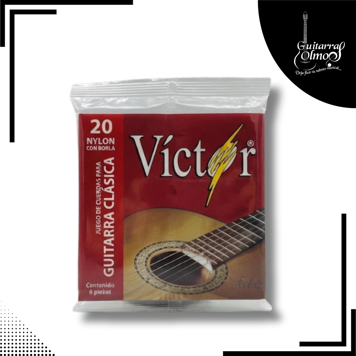 Cuerdas para guitarra Victor
